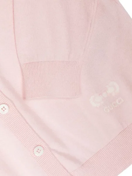 Kardigan dziecięcy Gucci różowy