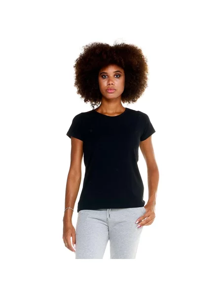 Scurt tricou Leone 1947 cu mâneci scurte negru
