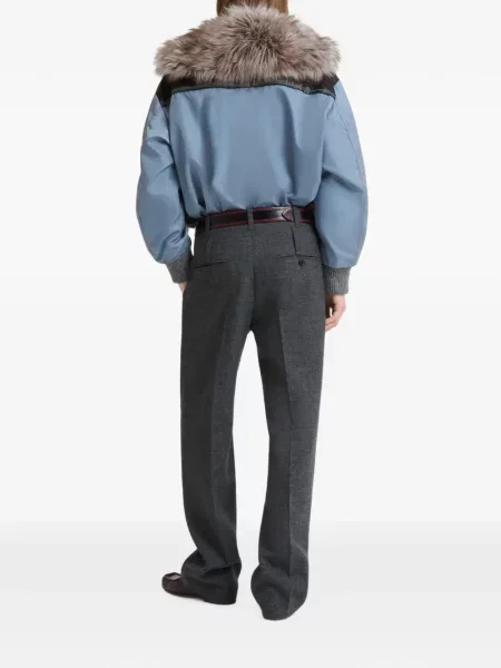 Pantaloni Marni de lână gri