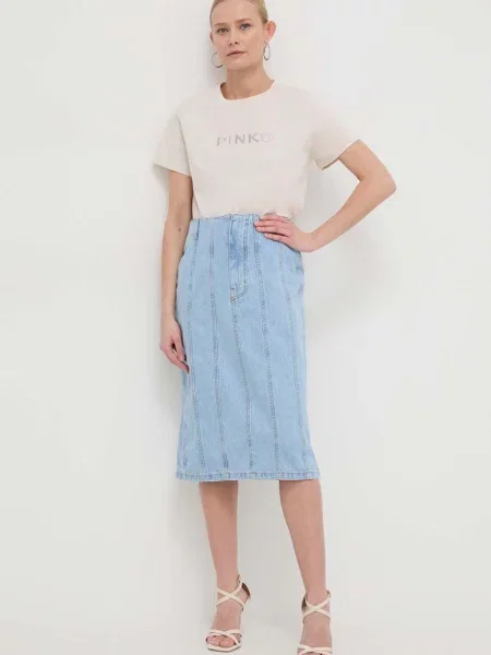 Jeans krilo Silvian Heach modra