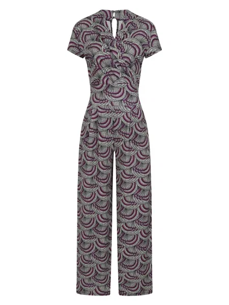 HotSquash Salopeta lila / mov închis / gri negru