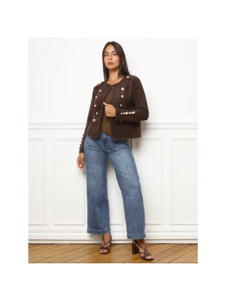 Pulover La Modeuse maro