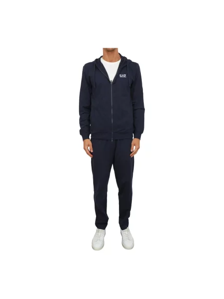 Komplet dresowy Ea7 Emporio Armani niebieski