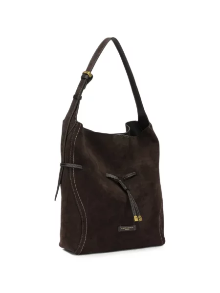 Τσάντα shopper Gianni Chiarini σουέτ καφέ