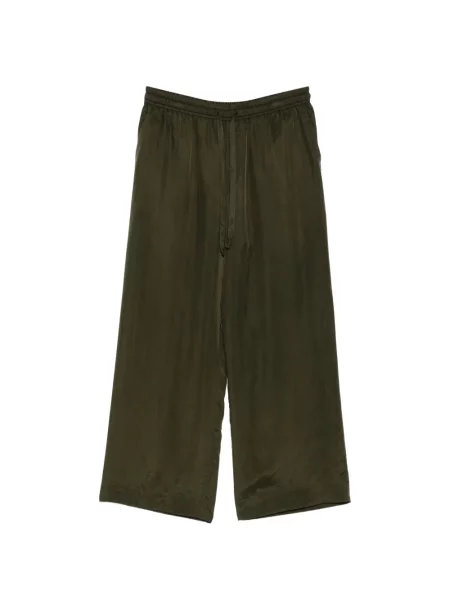Pantaloni Ziggy Chen cu cordon verde