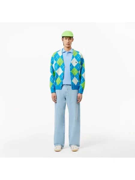 Lacoste поло чоловіче блакитне