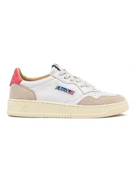 Sneakersy Autry białe