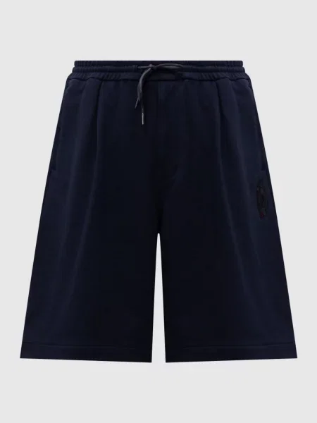 Шорти з брендовою нашивкою Juun.j сині