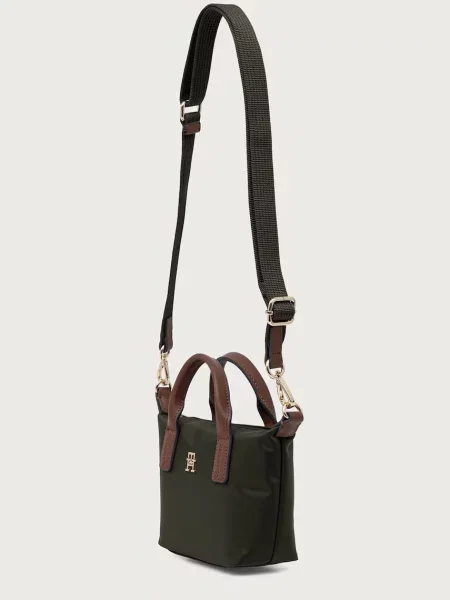 Geantă shopper Tommy Hilfiger verde
