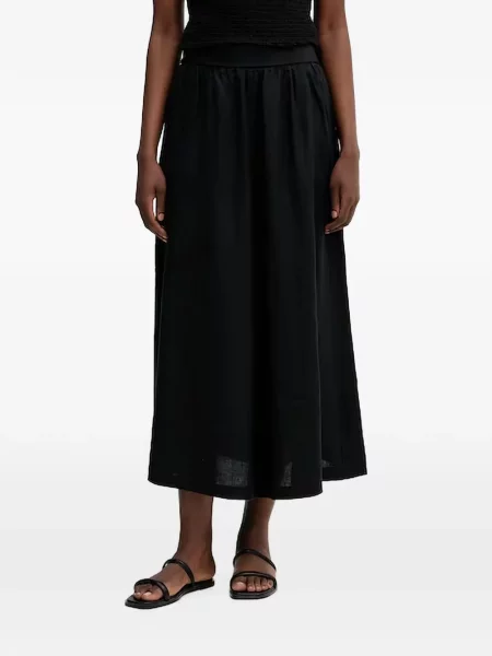Fustă midi Benetton negru