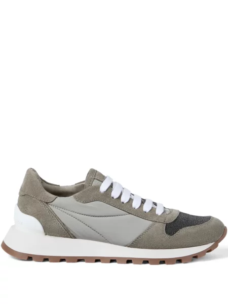 Sneakerși Brunello Cucinelli verde