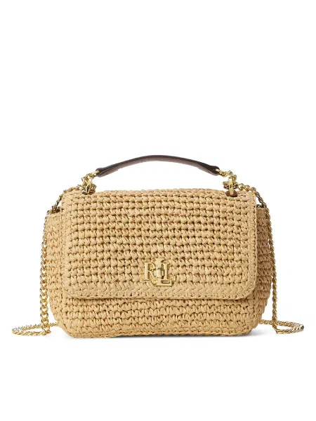 Geanta crossbody Lauren Ralph Lauren bej