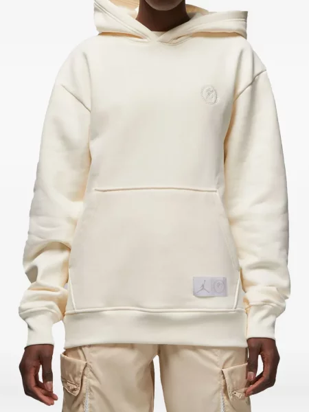 Суичър с качулка Jordan бяло