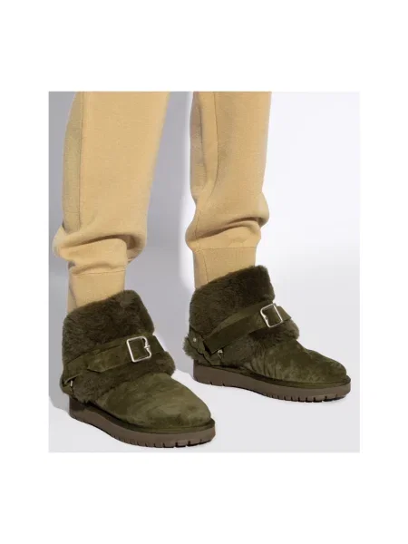 Botki Burberry zielone