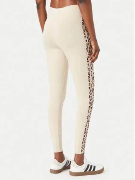 Adidas Leggings Seasonal Essentials Animal Print Krem bež