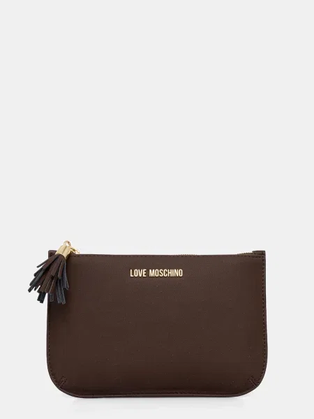 Портмоне Love Moschino кафяво