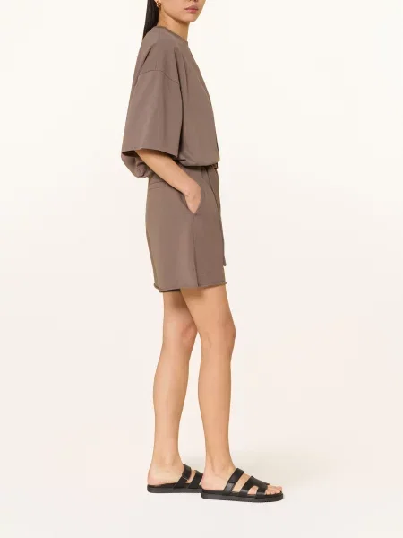 Szorty Dresowe beige beżowe