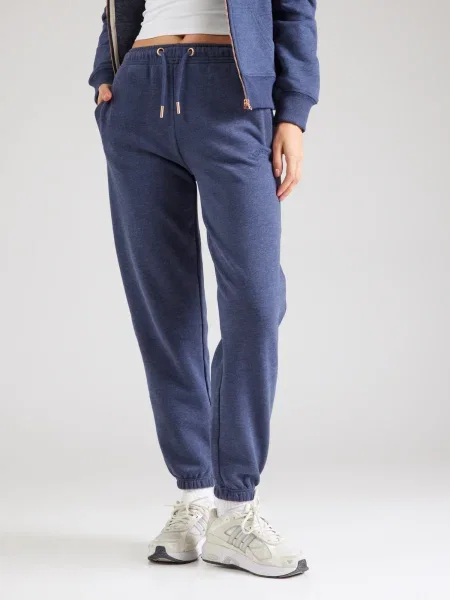 Nohavice Superdry modrá