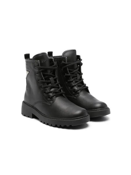 Buty do kostki dziecięce Geox czarne