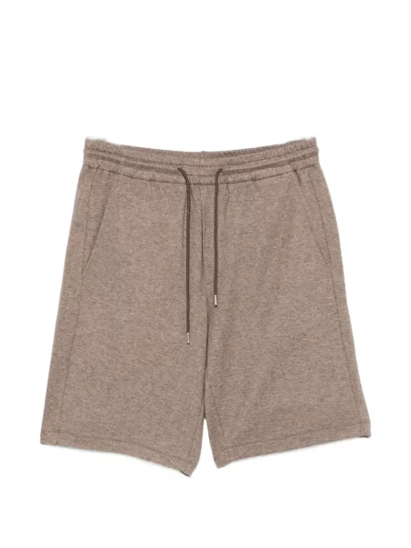 Pantaloni scurți Jacob Cohën cu cordon maro