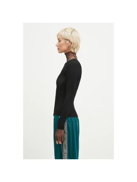 Sportmax sweter wełniany Derris czarny