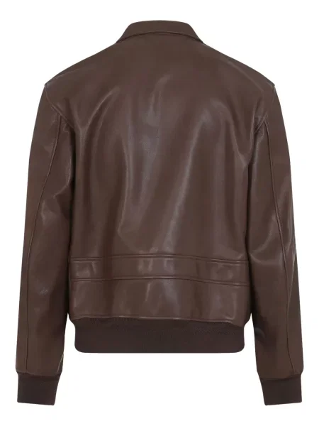 Кожено яке Ralph Lauren Purple Label виолетово