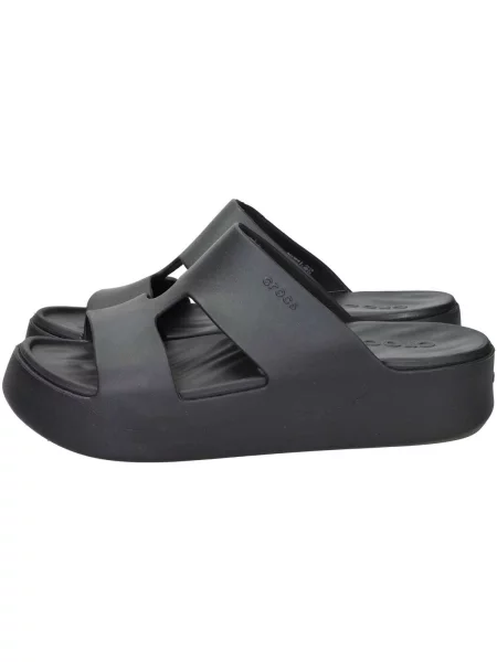 Sandále Crocs s remienkami čierna