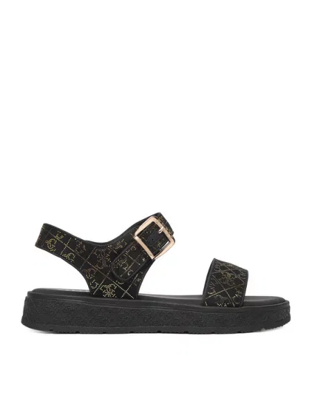 Σανδάλια Guess μαύρο