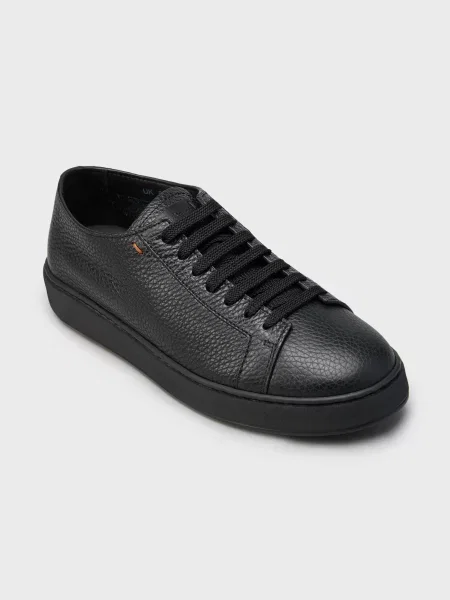 Кеды Santoni черные
