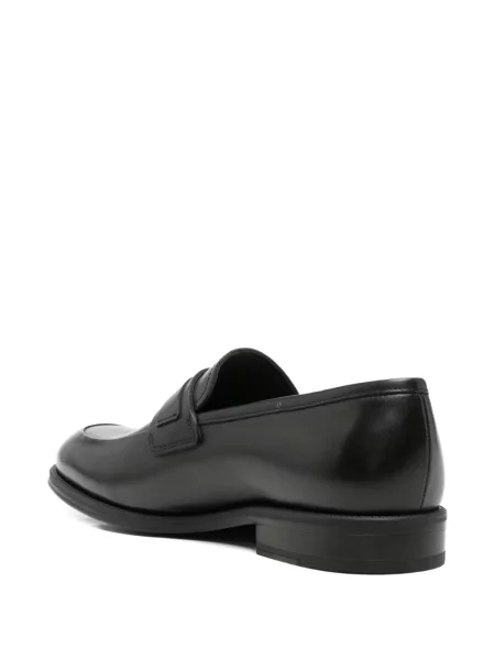 Pantofi loafer John Harrison din piele negru