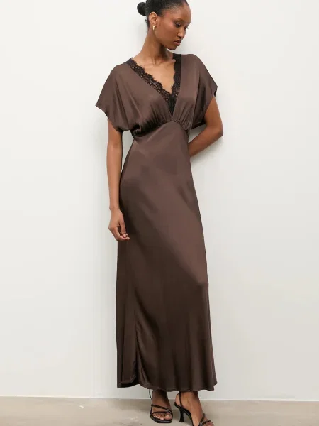 Obleka Answear.LAB rjava