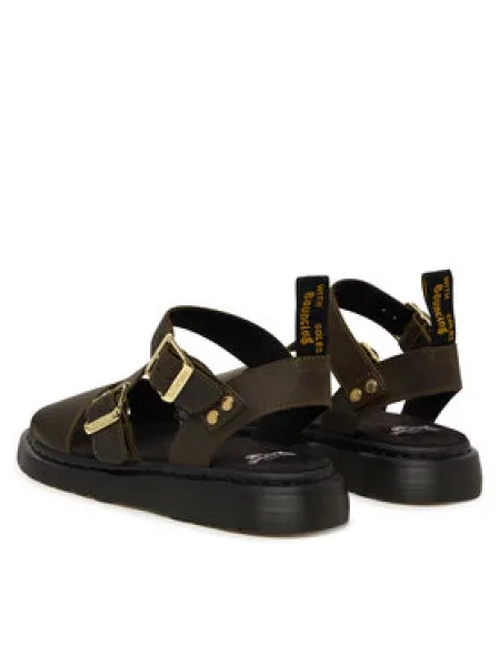 Sandály Dr. Martens hnědé