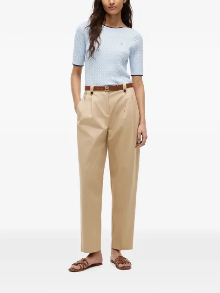 Scurt pulover Tommy Hilfiger albastru