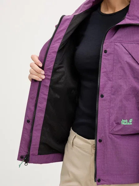 Dzseki Jack Wolfskin lila