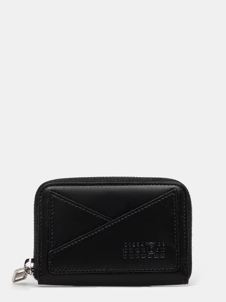 Maison Margiela portofel de piele femei negru