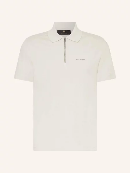 Belstaff Koszulka Polo Z Dżerseju Alloy weiss