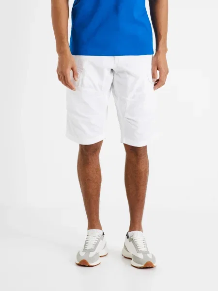 Pantaloni Celio alb