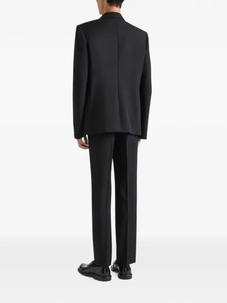 Pantaloni Givenchy de lână negru