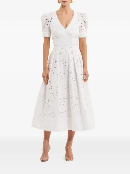 Rochie midi Rebecca Vallance alb