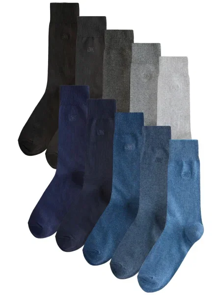 Next Nogavice modra / mornarska / golobje modra / antracit / svetlo siva / temno siva črna