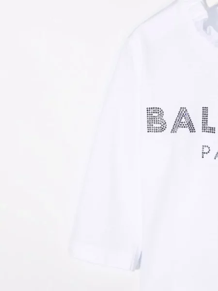 Koszulka dziecięca Balmain biała