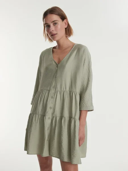 EDITED Rochie tip bluză Marisa' verde