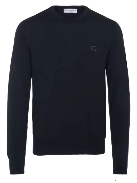 DOLCE & GABBANA Pulover črna