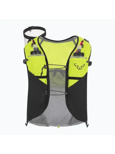 DYNAFIT Dna 8 fluo sárga/fekete futó mellény. Méret: M/L fekete