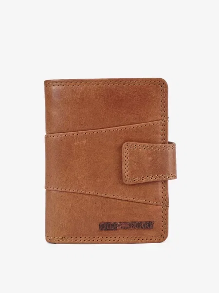 Кожаный кошелек Hill Burry коричневый