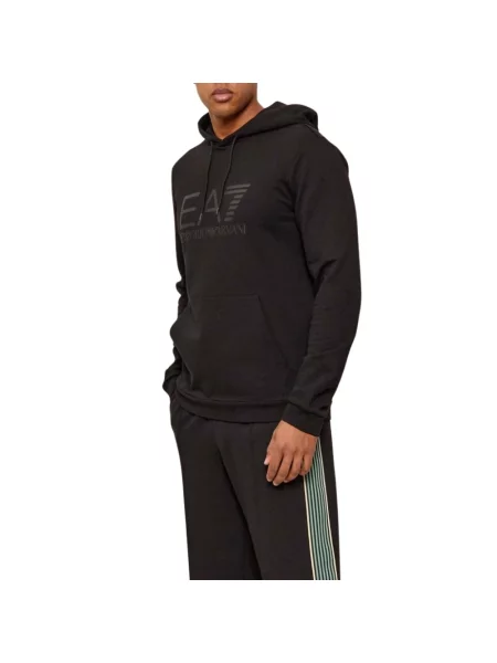 Bluza z kapturem Emporio Armani Ea7 z kapturem czarna
