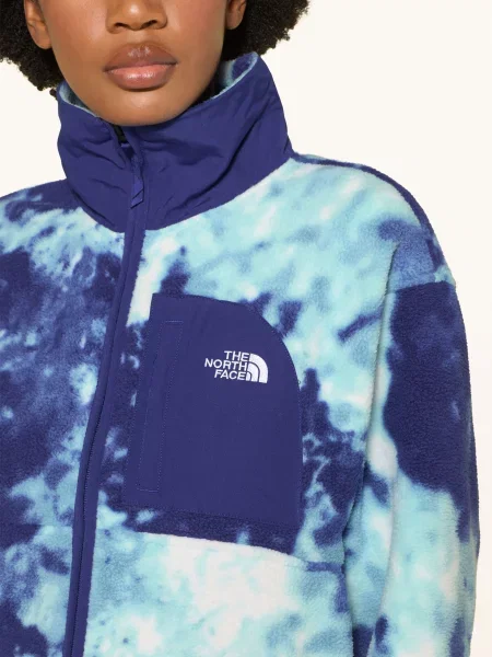 The North Face Fleecová Mikina Yumiori modrá / tyrkysová bílá
