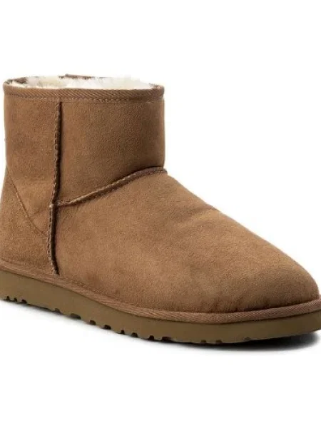 Klasické semišové snehule Ugg hnedá