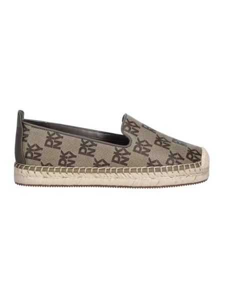 Espadryle Dkny beżowe