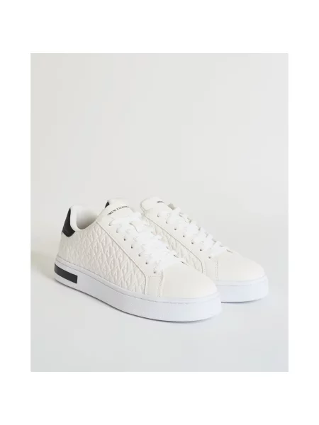 Sneakersy Armani Exchange białe